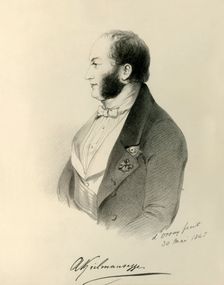 Count Kielmansegg 1845. Creator: Richard James Lane