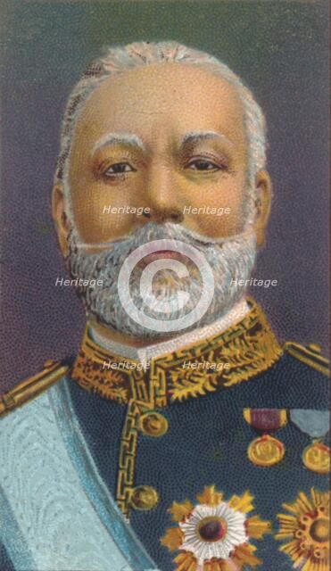 Count Hayashi Tadasu, (1850-1913), career diplomat and cabinet minister in Meiji period Japan, 1906. Artist: Unknown