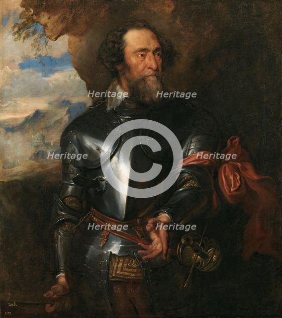 Count Hendrik van den Bergh, between c1627 and c1629. Creator: Anthony van Dyck.
