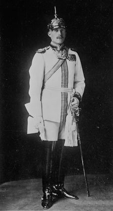 Count Hermann von Scherr-Thoss, in uniform, E. Waldleben, Breslau, 1916. Creator: Bain News Service
