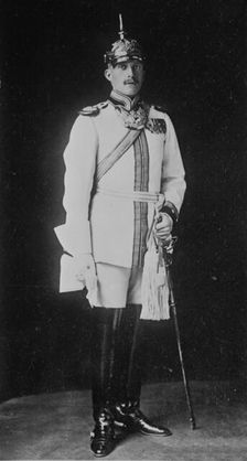 Count Hermann von Scherr-Thoss, in uniform, E. Waldleben, Breslau, 1916. Creator: Bain News Service