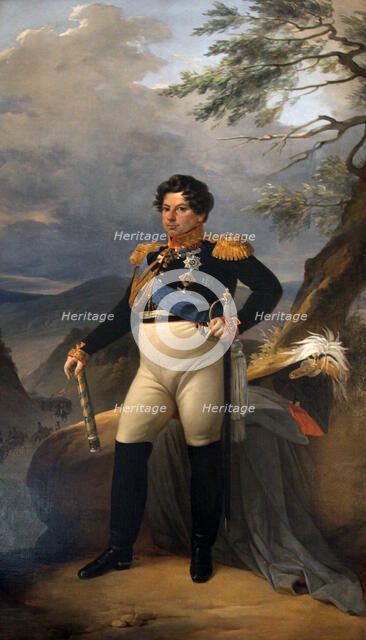 Count Ivan Ivanovich Diebitsch-Zabalkansky, German-born Russian soldier, 19th century. Artist: Pyotr Basin