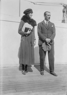 Count J. Bubua & Olga, between c1915 and c1920. Creator: Bain News Service