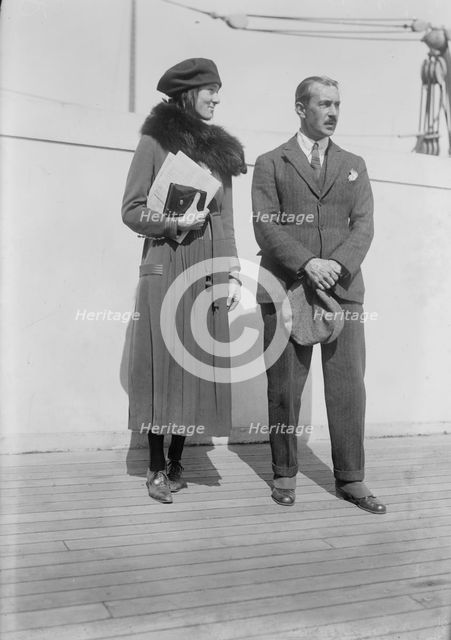 Count J. Bubua & Olga, between c1915 and c1920. Creator: Bain News Service.