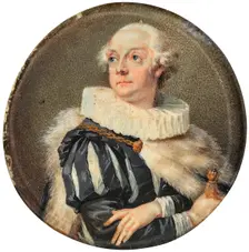 Count Johann Baptist Esterhazy as Fiesco in "Fiesco's Conspiracy at Genoa" by Fried..., end 1780s. Creator: Füger, Heinrich Friedrich (1751-1818)