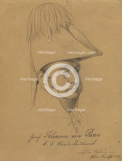 Count Johann von Paar, 1814. Creator: Johann Peter Krafft.