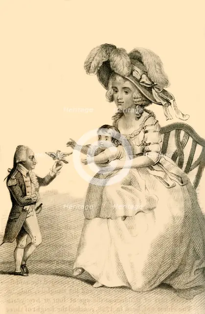 'Count Joseph Boruwlaski, the celebrated Polish Dwarf', 1822. Creator: Robert Cooper.