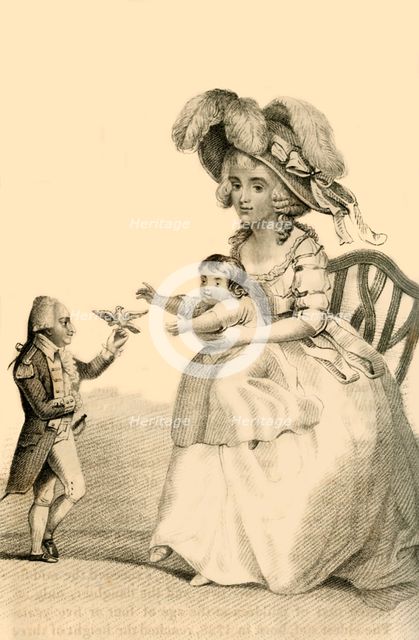 'Count Joseph Boruwlaski, the celebrated Polish Dwarf', 1822. Creator: Robert Cooper.