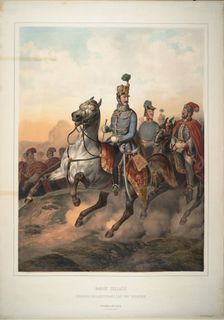 Count Josip Jelacic of Bužim, 1849. Artist: Trentsensky, Matthias (Matthäus) (1790-1868)