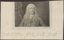 Count Jean Armand de L'Estocq (1692-1767). Artist: Schleuen, Johann David, the Elder (1711-1771)