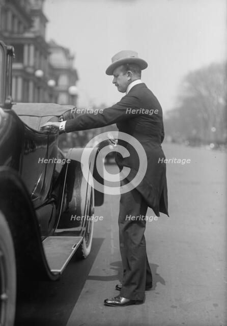 Count J.H. Von Bernstorff, Ambassador From Germany, Washington DC, 1917.  Creator: Harris & Ewing.