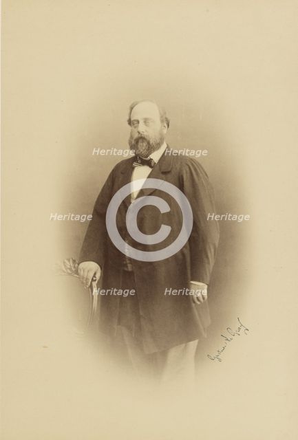 Count of Chambord (Comte de Chambord)/Portrait of the Count of Chambord, 1859. Creator: Gustave Le Gray.