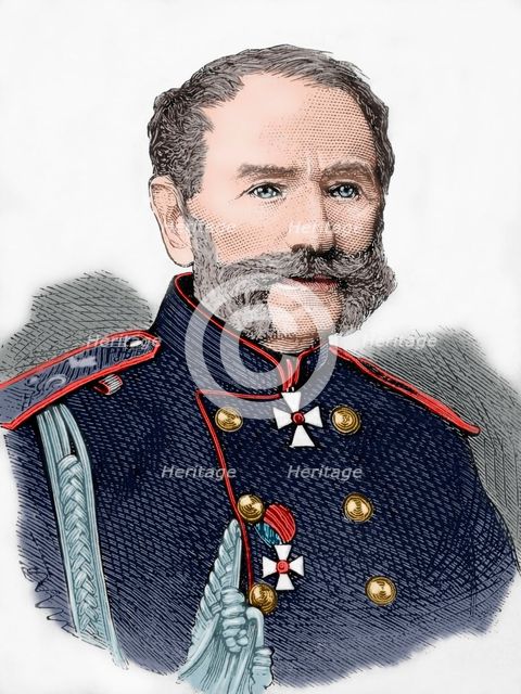 Count of Kotzebuem, Governor General of Poland, 1877. Creator: Unknown.