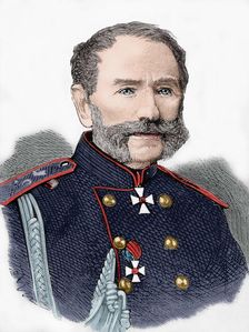 Count of Kotzebuem, Governor General of Poland, 1877. Creator: Unknown