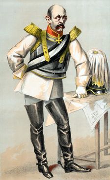 Count Otto von Bismarck, Prusso-German statesman, 1870