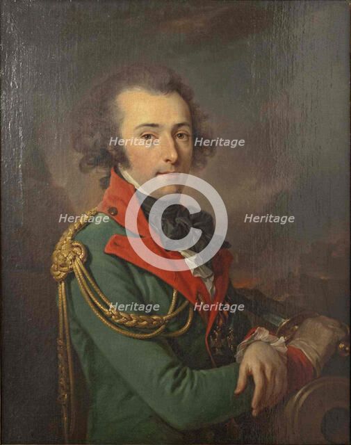 Count Louis Alexandre Andrault de Langeron. Artist: Kreuzinger, Josef (1757-1829)