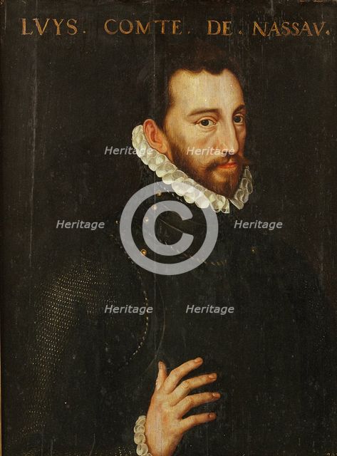 Count Louis of Nassau (1538-1574), ca 1571-1572. Artist: Key, Adriaen Tomasz (1544-1589)