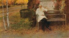 Count Leo N. Tolstoi c1909, (1911). Artist: Ivan Alekseyevich Vladimiroff