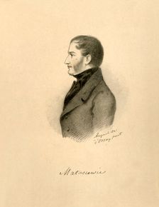 Count Matuszewicz 1841. Creator: Alfred d'Orsay