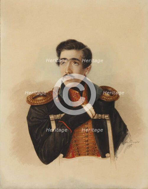 Count Semyon Davidovich Abamelek-Lazarev (1815-1888), 1838.