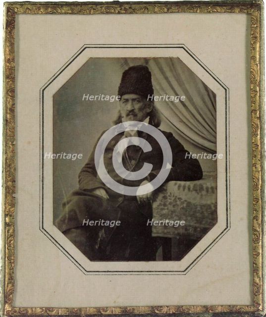Count Sergey Volkonsky, Russian soldier and Decembrist rebel, Irkutsk, Siberia, Russia, 1845. Artist: Alfred Davignon