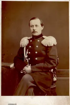 Count Paul Andreyevich Shuvalov, Russian soldier and statesman, c1860s-c1870s. Artist: Sergei Levitsky