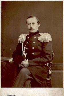 Count Paul Andreyevich Shuvalov, Russian soldier and statesman, c1860s-c1870s. Artist: Sergei Levitsky