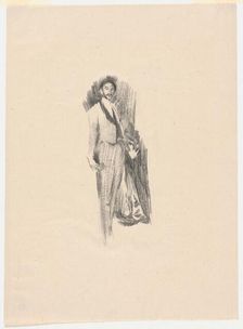 Count Robert de Montesquiou, 1894. Creator: Beatrix Godwin Whistler