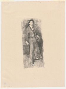 Count Robert de Montesquiou, 1894. Creator: Beatrix Godwin Whistler