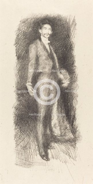 Count Robert de Montesquiou, No. 2, 1894. Creator: James Abbott McNeill Whistler.