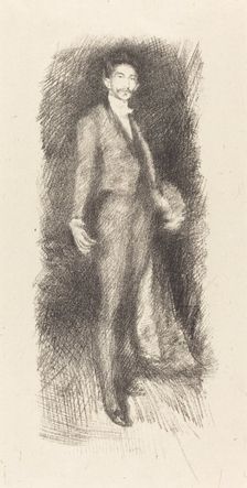 Count Robert de Montesquiou, No. 2, 1894. Creator: James Abbott McNeill Whistler