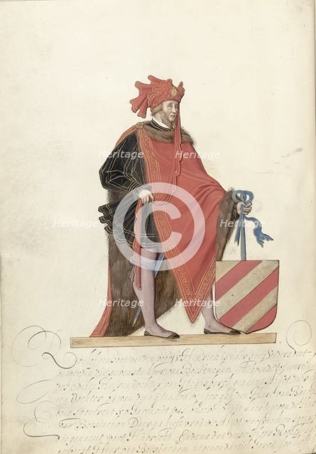 Count Roelof van Beusichem, c.1600-c.1625. Creator: Nicolaes de Kemp.