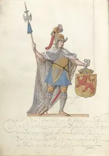 Count Waldger Van Teisterbant, c.1600-c.1625. Creator: Nicolaes de Kemp