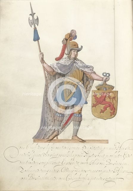Count Waldger Van Teisterbant, c.1600-c.1625. Creator: Nicolaes de Kemp.