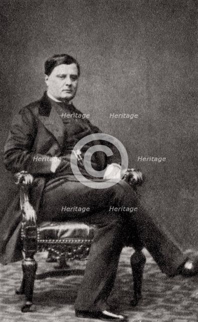 Count Walewski, French statesman, 1854. Artist: Unknown