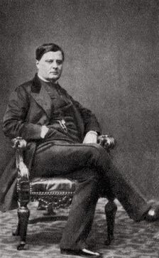 Count Walewski, French statesman, 1854