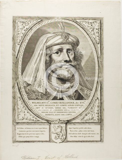 Count William of Holland V, n.d. Creator: Cornelis de Visscher.