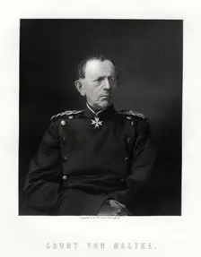Count von Moltke, (1800-1891), famous German Field Marshal, 19th century. Artist: W Holl