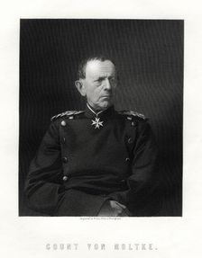 Count von Moltke, (1800-1891), famous German Field Marshal, 19th century. Artist: W Holl