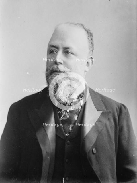 Count von Fourtales, portrait bust, 1914. Creator: Bain News Service.