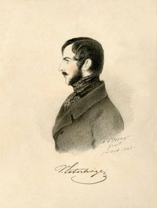 Count Valentin Esterházy 1842. Creator: Alfred d'Orsay