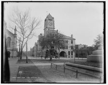 County court house, Savannah, Ga., between 1890 and 1901. Creator: Unknown