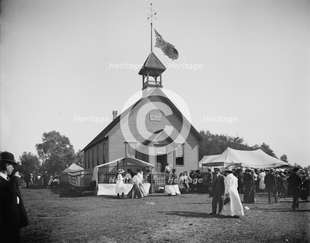 County fair, St. John Baptist Church of England, probably St. Clair Flats, Mich., c1900-1920. Creator: Unknown.