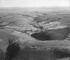 County Gate and Cosgate Hill, Exmoor, Devon, 1952. Artist: RAF photographer