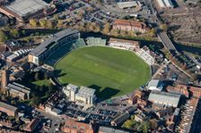 County Ground, Taunton, home of Somerset County Cricket Club, Somerset, 2017. Creator: Damian Grady