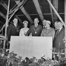 County Hall, A6352, Aykley Heads, Durham, County Durham, 03/08/1960. Creator: John Laing plc
