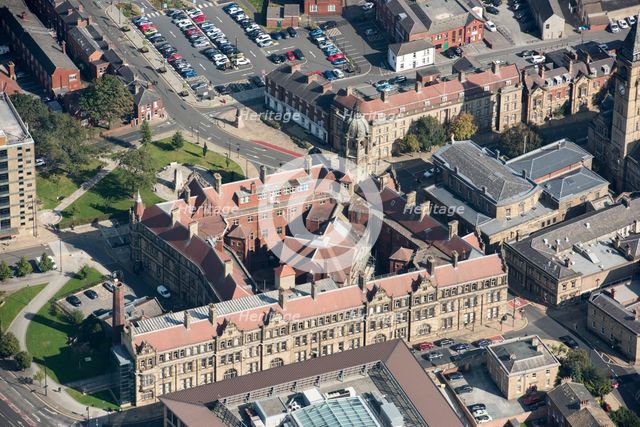 County Hall, Wakefield, 2020. Creator: Damian Grady.