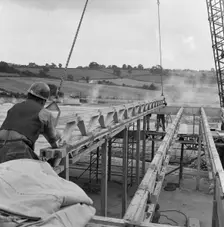 County High School, Gedling Road, Arnold, Gedling, Nottinghamshire, 12/09/1958. Creator: John Laing plc