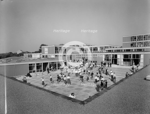 County High School, Gedling Road, Arnold, Gedling, Nottinghamshire, 11/09/1959. Creator: John Laing plc.