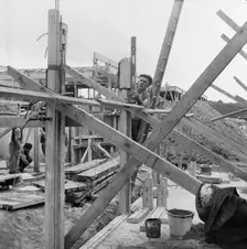 County High School, Gedling Road, Arnold, Gedling, Nottinghamshire, 12/09/1958. Creator: John Laing plc